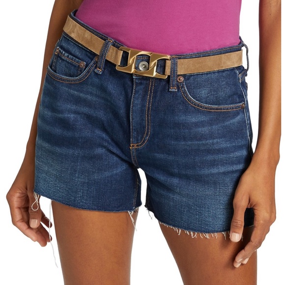 🔥🔥🔥NWT Rag & Bone Dre Low-Rise Stretch Jean Shorts - Picture 2 of 11